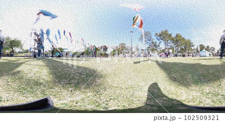 超広角鯉のぼり 102509321