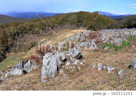 佐川町のカルスト 冬の風景 (高知県) 佐川町のカルスト 冬の風景 (高知県) 102511251