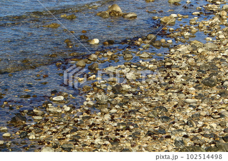 stones on the shores of the Mediterranean Sea in northern Israel stones on the shores of the Mediterranean Sea in northern Israel 102514498