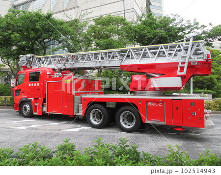 消防車 はしご車 消防車 はしご車 102514943