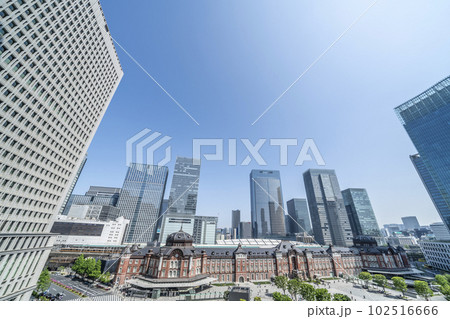 東京駅・丸の内の都市景観【東京都・千代田区】 東京駅・丸の内の都市景観【東京都・千代田区】 102516666