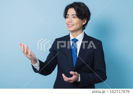スーツの若い男性 スーツの若い男性 102517876