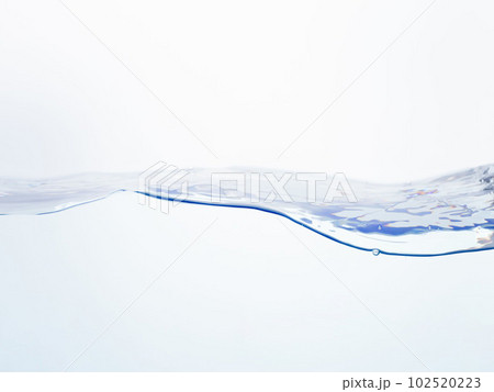 水面　流れ　凪 102520223