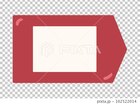 赤色の名札 102522014