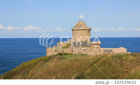 Medieval Fort La Latte, Cap Frehel, Brittany. 102524632