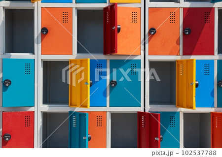 Safety Lockers Wall 102537788