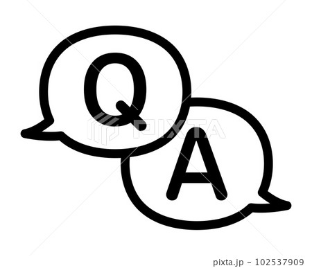 Q &Aの吹き出し 102537909