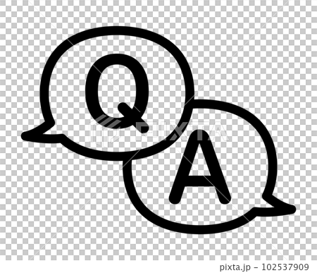 Q &Aの吹き出し 102537909