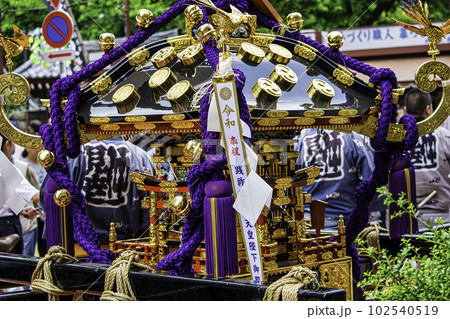 浅草 三社祭 お神輿の渡御 町内神輿連合渡御(ちょうないみこしれんごうとぎょ) 浅草 三社祭 お神輿の渡御 町内神輿連合渡御(ちょうないみこしれんごうとぎょ) 102540519
