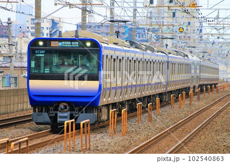 【JR東日本】E235系(総武快速線:船橋〜市川) 【JR東日本】E235系(総武快速線:船橋〜市川) 102540863