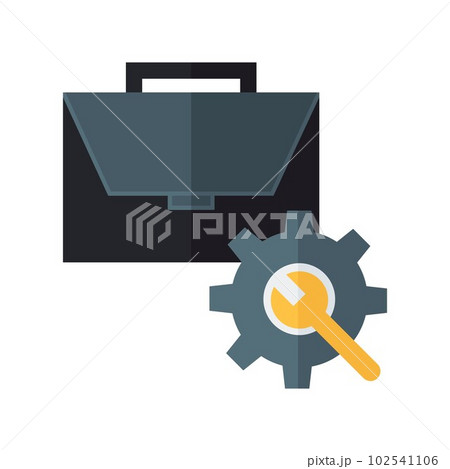 Portfolio Management icon vector image. Suitable for mobile apps, web apps and print media. Portfolio Management icon vector image. Suitable for mobile apps, web apps and print media. 102541106