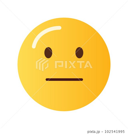 Neutral Face icon vector image. Suitable for mobile apps, web apps and print media. 102541995
