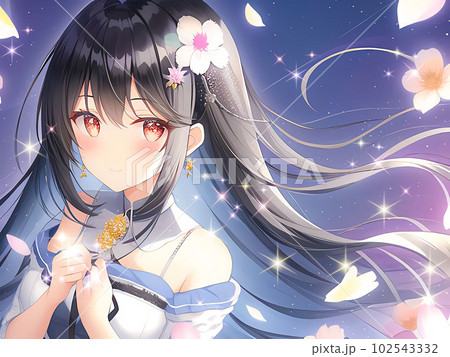 かわいい女の子のイラスト, アニメ, 漫画, 日本, キュート, 萌え, 女性, カワイイ, イラス かわいい女の子のイラスト, アニメ, 漫画, 日本, キュート, 萌え, 女性, カワイイ, イラス 102543332