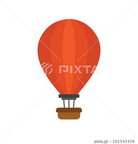 Hot Air Balloon icon vector image. Suitable for mobile apps, web apps and print media. 102543359
