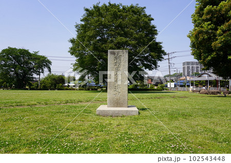 国指定史跡 相模国分寺跡 石柱 国指定史跡 相模国分寺跡 石柱 102543448