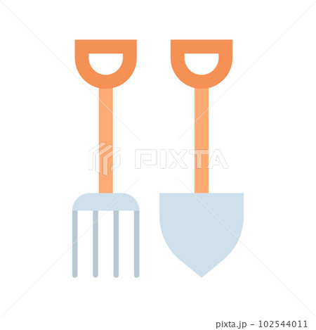 Farming Tools icon vector image. Suitable for mobile apps, web apps and print media. 102544011