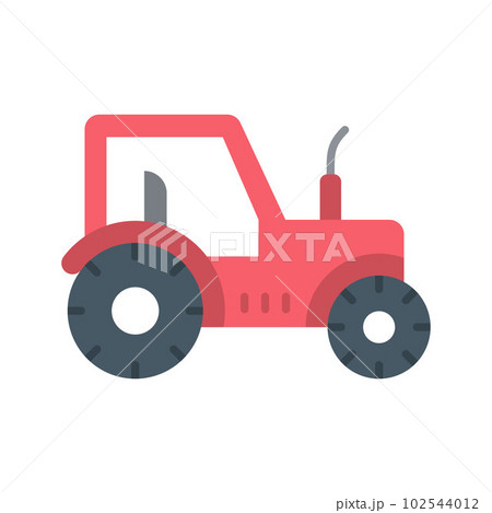 Farm Vehicle icon vector image. Suitable for mobile apps, web apps and print media. 102544012