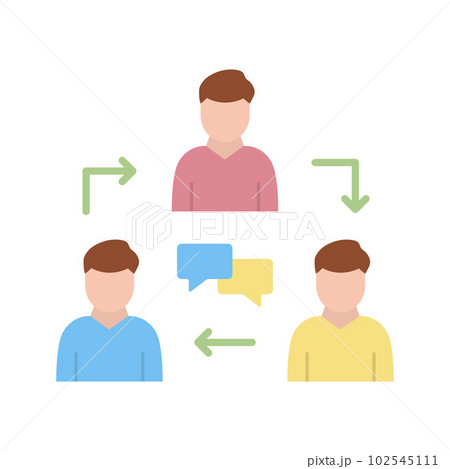 Community icon vector image. Suitable for mobile apps, web apps and print media. 102545111