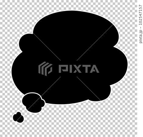 A black balloon that expresses the heart A black balloon that expresses the heart 102547157