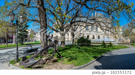 Theater Square in Odessa, Ukraine 102553172