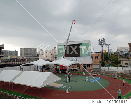 船橋競馬場パドック改装() 102561812