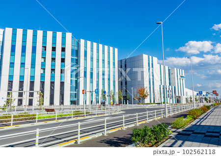 【東京の都市風景】羽田イノベーションシティ周辺 102562118