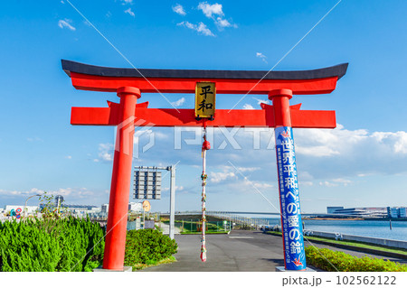 【東京の都市風景】羽田イノベーションシティ周辺 102562122