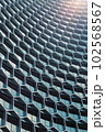 Facade of the office building was designed in beehive. 102568567