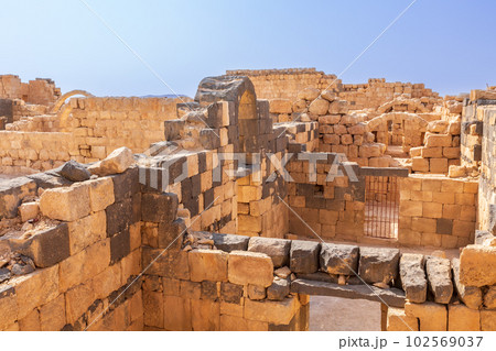 Qasr Al Hallabat desert castle, Jordan 102569037