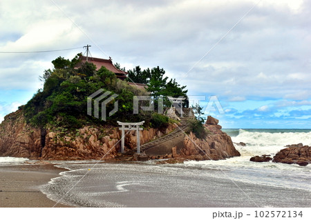 衣毘須神社 海沿い 神社 島根 衣毘須神社 海沿い 神社 島根 102572134