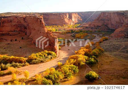 Autumn in The Canyon De Chelly 102574617