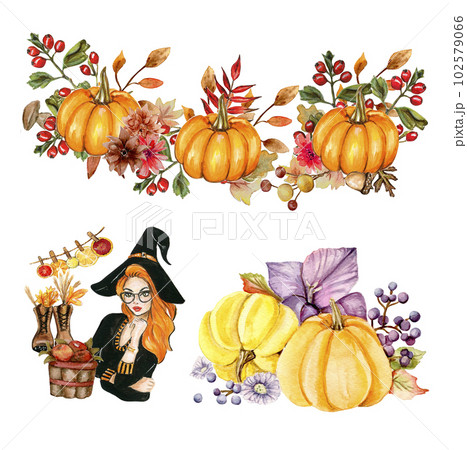 Watercolor hand drawn autumn square frame. Illustration of autumn. Perfect for scrapbooking, kids design, wedding invitation, posters, greetings cards, party decoration. Watercolor hand drawn autumn square frame. Illustration of autumn. Perfect for scrapbooking, kids design, wedding invitation, posters, greetings cards, party decoration. 102579066