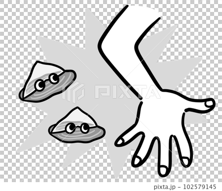 Bonito Crested Crow Attacking People Black and White Bonito Crested Crow Attacking People Black and White 102579145