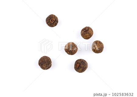 Black pepper isolated on white background Black pepper isolated on white background 102583632
