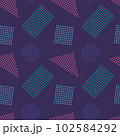 Abstract geometric vector seamless 90s or 80s 102584292