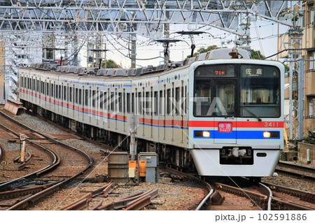 【京成】3400形（京成本線：京成高砂駅） 102591886