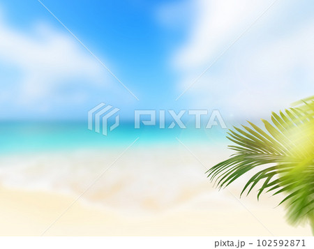 夏の海をイメージした背景 夏の海をイメージした背景 102592871