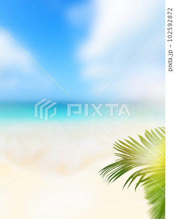 夏の海をイメージした背景 夏の海をイメージした背景 102592872
