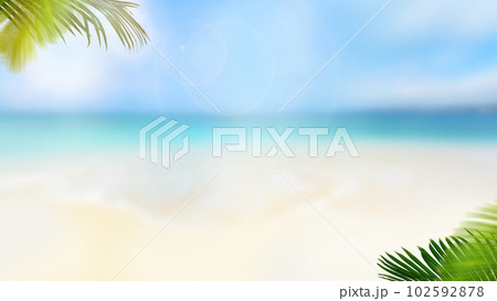 夏の海をイメージした背景 102592878