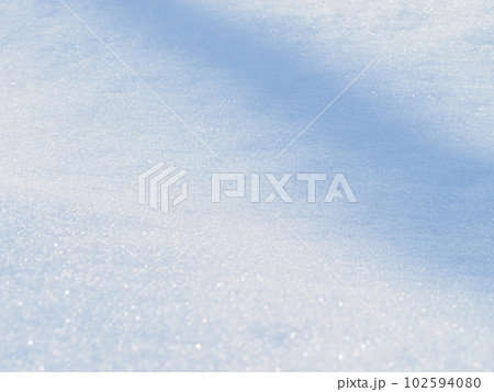 新潟の雪景色と雪の質感アップ【新潟県胎内市】 102594080