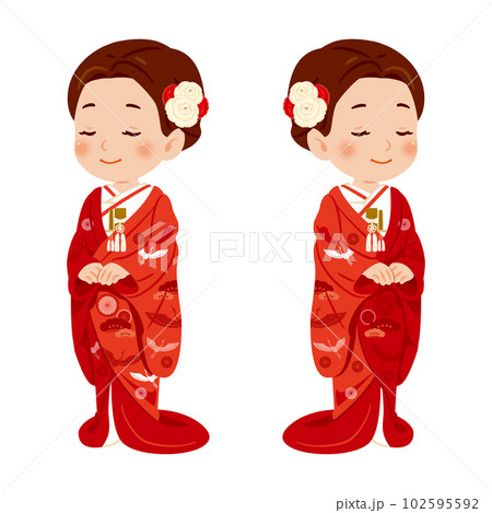 洋髪　色打掛　女性 102595592