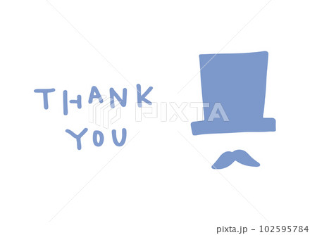 ありがとうのイラスト　父の日 102595784