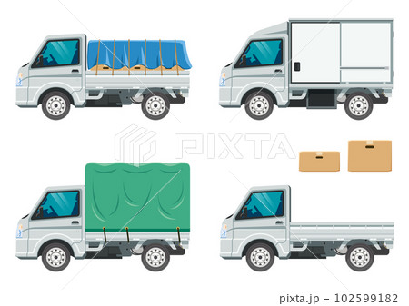 軽トラックの運送イメージ 軽トラックの運送イメージ 102599182