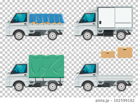 軽トラックの運送イメージ 軽トラックの運送イメージ 102599182