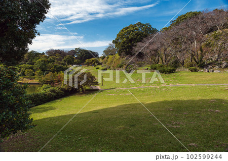 佐賀 唐津 名護屋城 大手口の風景 佐賀 唐津 名護屋城 大手口の風景 102599244