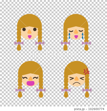 Girl's normal, laugh, cry, get angry 102600774