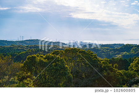 佐賀 唐津 名護屋城 弾正丸から陣跡と玄界灘を望む 102600805