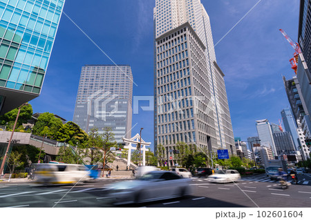 《東京都》東京都市風景・赤坂エリア 102601604