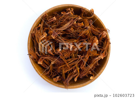 Dried red cotton tree flower Dried red cotton tree flower 102603723