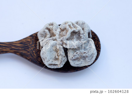 Dried limes, Tasty preserved fruit. 102604128